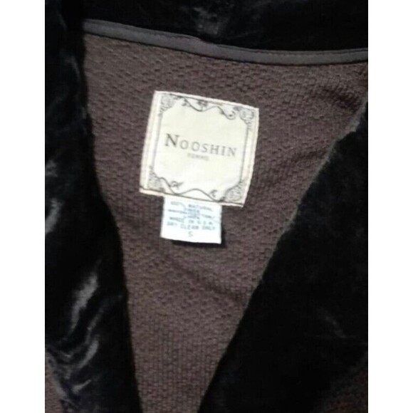 Nooshin Femme Boutique Oversized Cardigan Sweater S/M B46 Brown Artsy Oversized - Picture 5 of 5